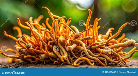 Ophiocordyceps or Cordyceps the Zombie Fungus Creative AI Stock ...