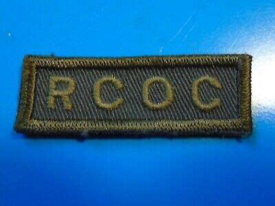 Canada Canadian Armed Forces Rcoc Royal Canadian Ordnance Corps