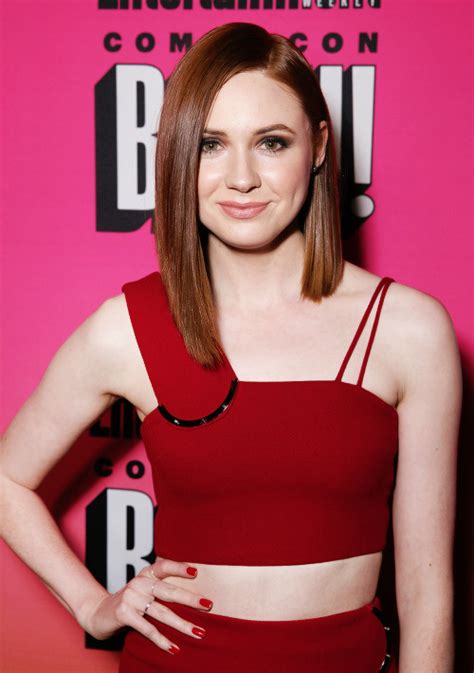 Karen Gillan At The Entertainment Weekly Sdcc Karen Gillan It S In A