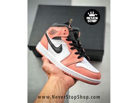 Giày NIKE JORDAN 1 HIGH PINK QUARTZ hàng replcia 1:1 chất ...