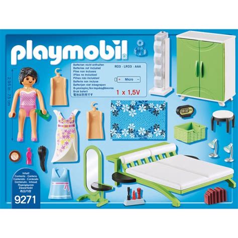 Playmobil City Life Chambre Avec Espace Maquillage Sur King Jouet