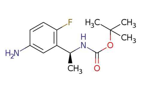 EMolecules Tert Butyl N 1S 1 5 Amino 2 Fluoro Phenyl Ethyl