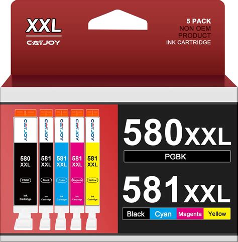 Canon Original PGI 580 PGBK CLI 581 C M Y BK Ink Cartridge Black