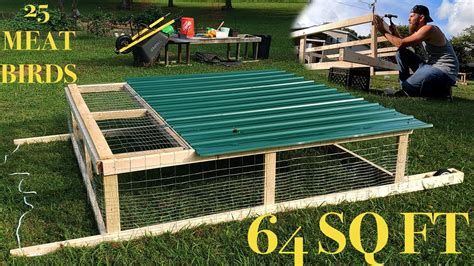 How To Build A Diy Joel Salatin Style Chicken Tractor For