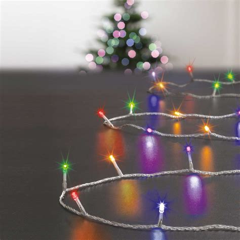 Lichterkette Mit Timer M Mehrfarbig Leds Ct Weihnachts