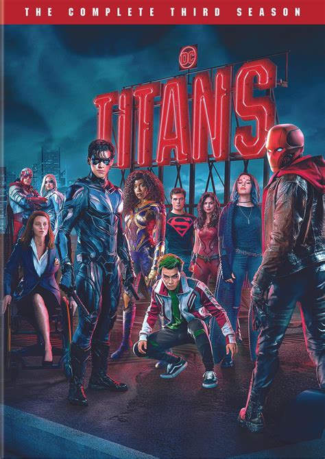 Titans The Complete Third Season Dvd Walmart