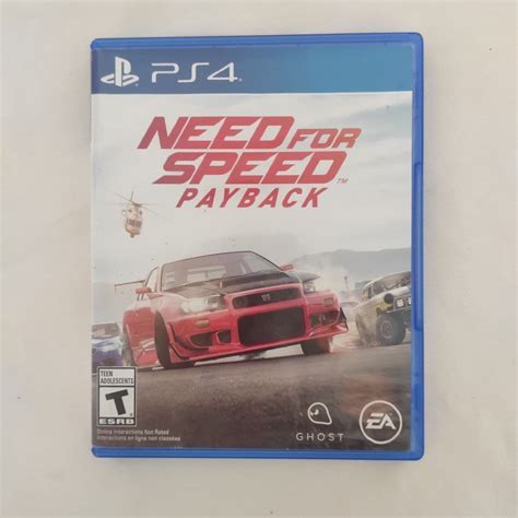 Need For Speed Payback Playstation Ps M Dia F Sica Shopee