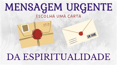 Mensagem URGENTE da ESPIRITUALIDADE o sinal que você pediu YouTube