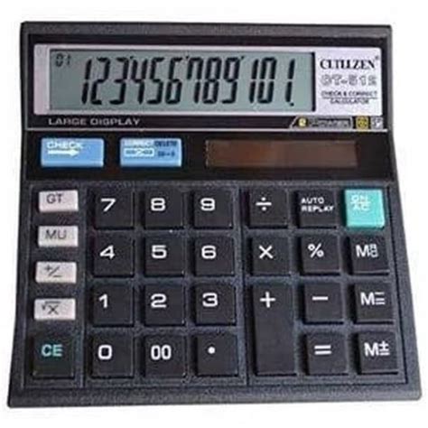 Jual Kalkulator Citizen Ct Calculator Ct Kasir Alat Hitung