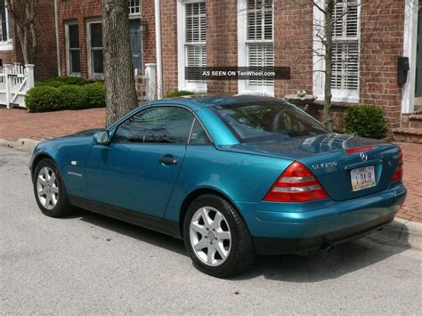 1998 Mercedes Benz Slk230 Kompressor Convertible 2 Door 2 3l