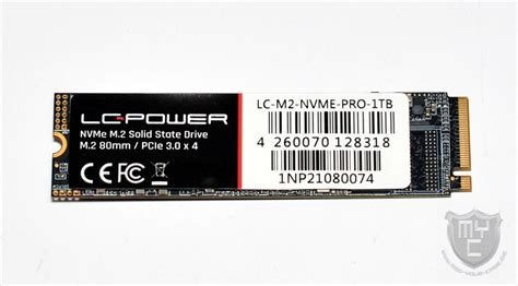 Lc Power Phenom Pro Lc M Nvme Pro Tb Nvme Tb Ssd Im Test Myc