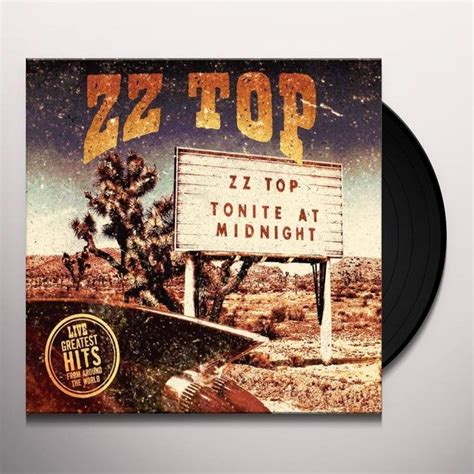 Zz Top Live Greatest Hits From Around The World Vinyl Record Zz Top