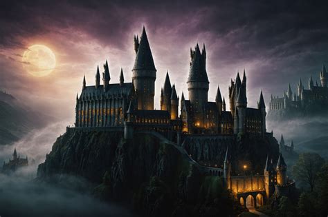The Hogwarts Castle Image Created By Widi Tensorart