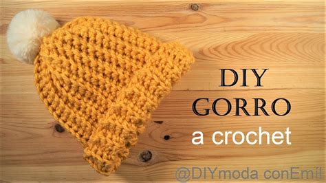 Gorro Tejido A Crochet Paso A Paso Para Principiantes YouTube