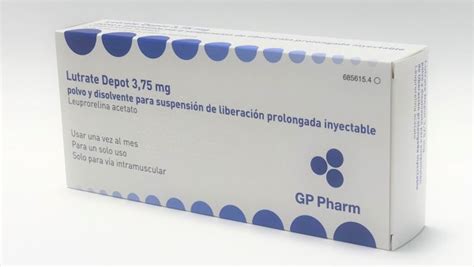 Leuprorelina Gp Pharm Depot Mensual Mg Polvo Y Disolvente Para