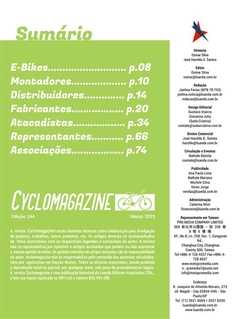 LUANDA GUIA CYCLO 244 Digital Página 4 5 Created with Publitas