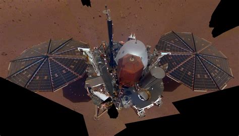 insight mars lander seismic waves detected  meteoroid impact