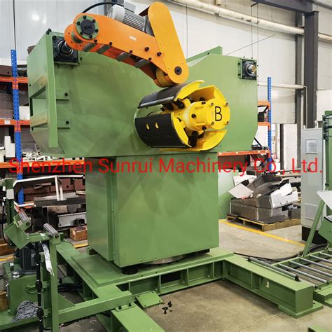 Tons Per Side Full Automatic Hydraulic Expansion Motorized Uncoiler