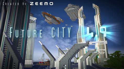 Futuristic City Minecraft