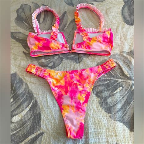 Neon Tie Dye Bikini Gem