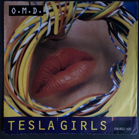 Orchestral Manoeuvres In The Dark Tesla Girls NM Промо 1984 Сингл