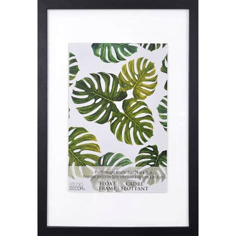 Black 24 X 36 Float Frame By Studio Décor® Michaels