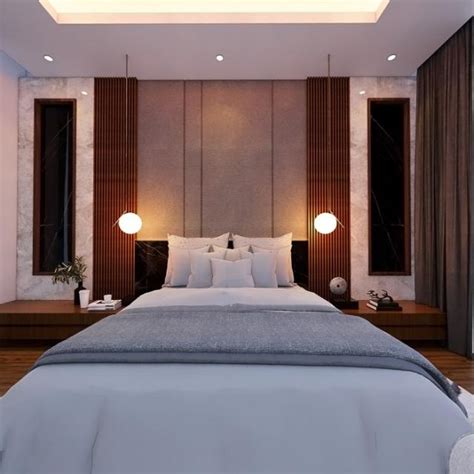 vr kamar tidur utama desain rumah modern  lantai bapak rly