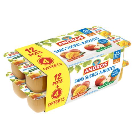 Promo Desserts Fruitier Andros Chez Auchan Supermarch