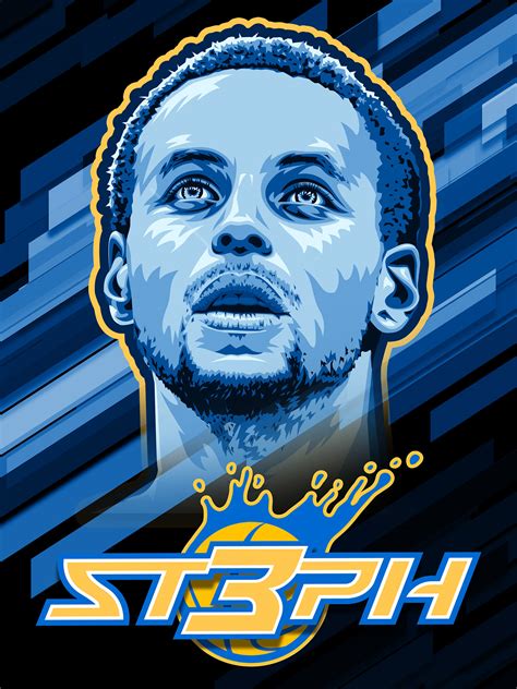 Steph Curry Vector Illustration & Logo on Behance