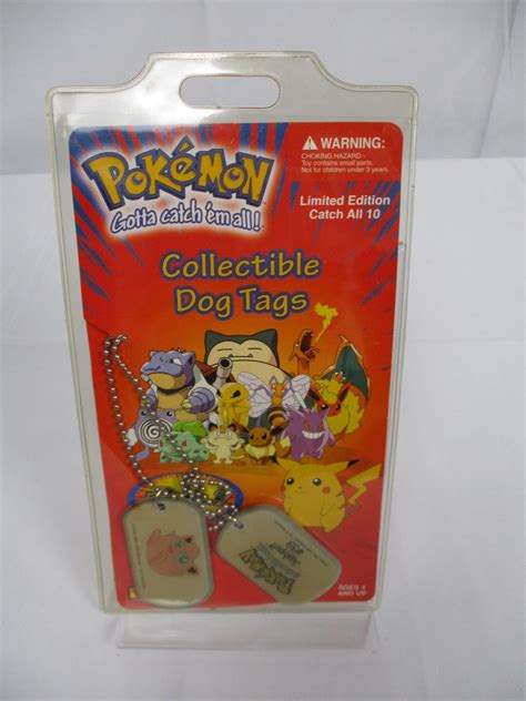 Pokémon Gotta Catch Em All Collectible Dog Tags Jigglypuff Etsy