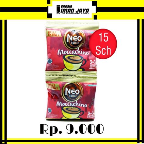 Jual Neo Coffee Moccachino Renceng Sachet Shopee Indonesia