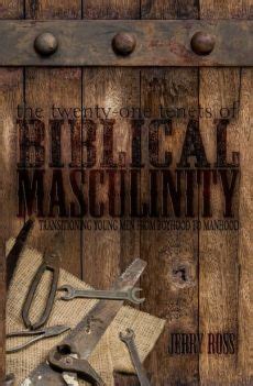 Biblical Masculinity Fundamental Baptist Books - Nichols Progress