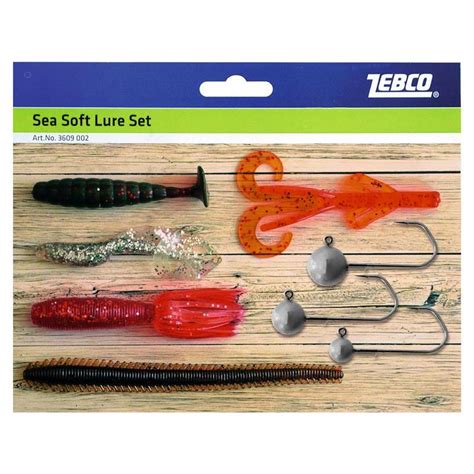 Kit Leurres Souples Zebco Sea Soft Lure Set