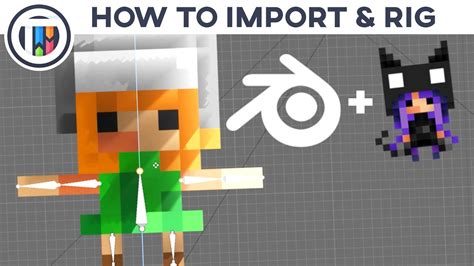 How To Import And Rig A Magicavoxel Character In Blender 28 Youtube