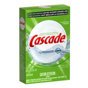 EWG's Guide to Healthy Cleaning | Cascade Dishwasher Detergent Powder ...