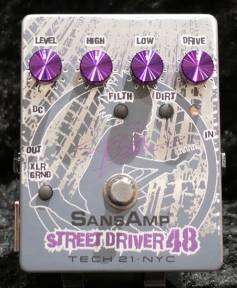 TECH21 SansAmp Street Driver FB48 Frank Bello Signature 商品詳細