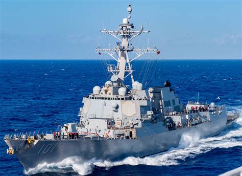 Ddg Uss Gridley Arleigh Burke Class Destroyer Us Navy