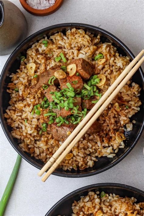 steak  rice recipe baked bree