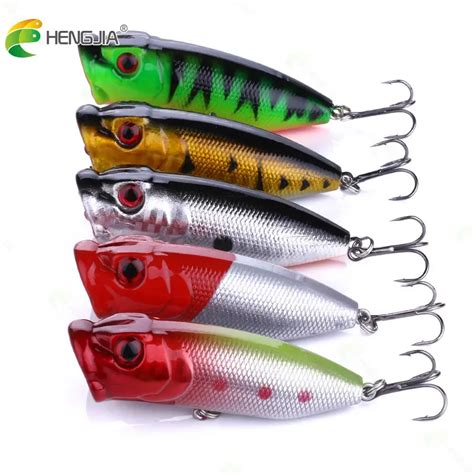 Topwater Fishing Lure Floating Popper Bait Crankbait Temu Australia