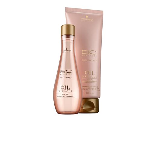 Schwarzkopf Professional Bc Hairtherapy Oil Miracle Rose Oil Rose Oil Hair Therapy Scalp