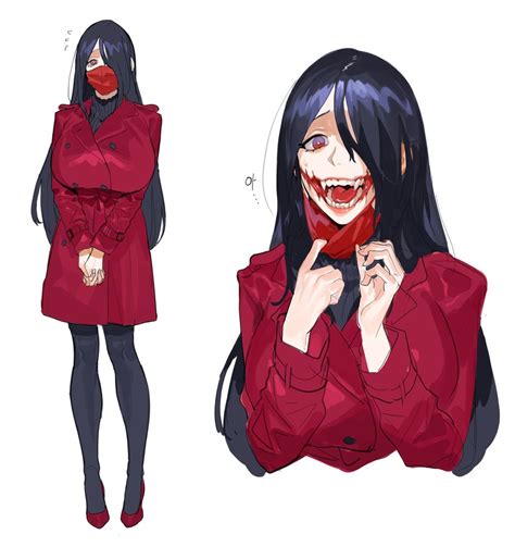 Kuchisake Onna Original Drawn By Sohnwoohyoung Danbooru