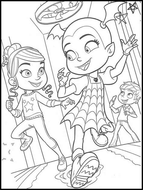 87 Desenhos Da Vampirina Para Imprimir E Colorir Em Casa