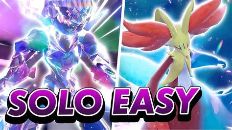 The BEST Pokemon To SOLO 7 Star DELPHOX Tera Raid In Scarlet And Violet