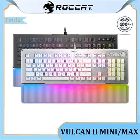 Roccat Vulcan Ii Minimax Mechanical Game Keyboard Wired Optical Switch