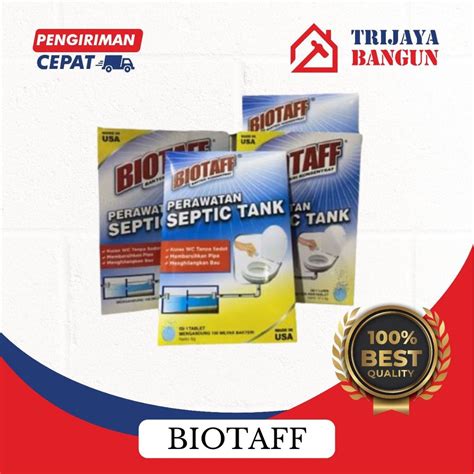 Jual Biotaff Perawatan Septic Tank Kuras WC Anti Bau Anti Mampet