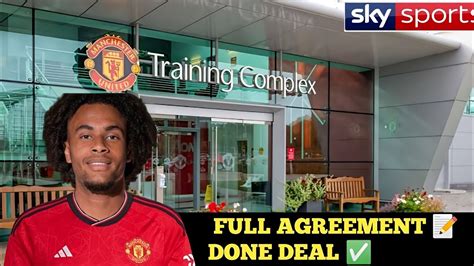 Official Deal Medicals Done Shirt Number Revealed Joshua Zirkzee