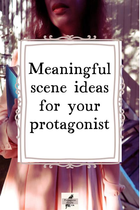 meaningful scene ideas    story