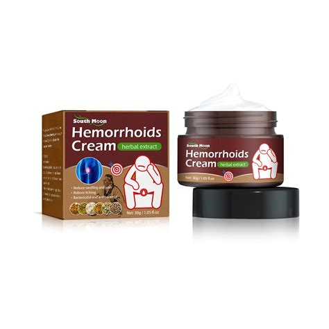 South Moon Hemorrhoids Cream Natural Herbal Hemorrhoid Internal