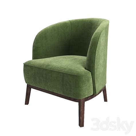 Megan Armchair By DOMKAPA Arm Chair 3D Model