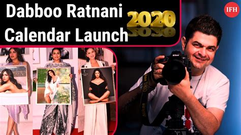 Full Video Dabboo Ratnani Calendar Launch 2020 Ifh Youtube